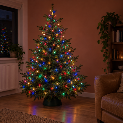Kerstboomverlichting met topring