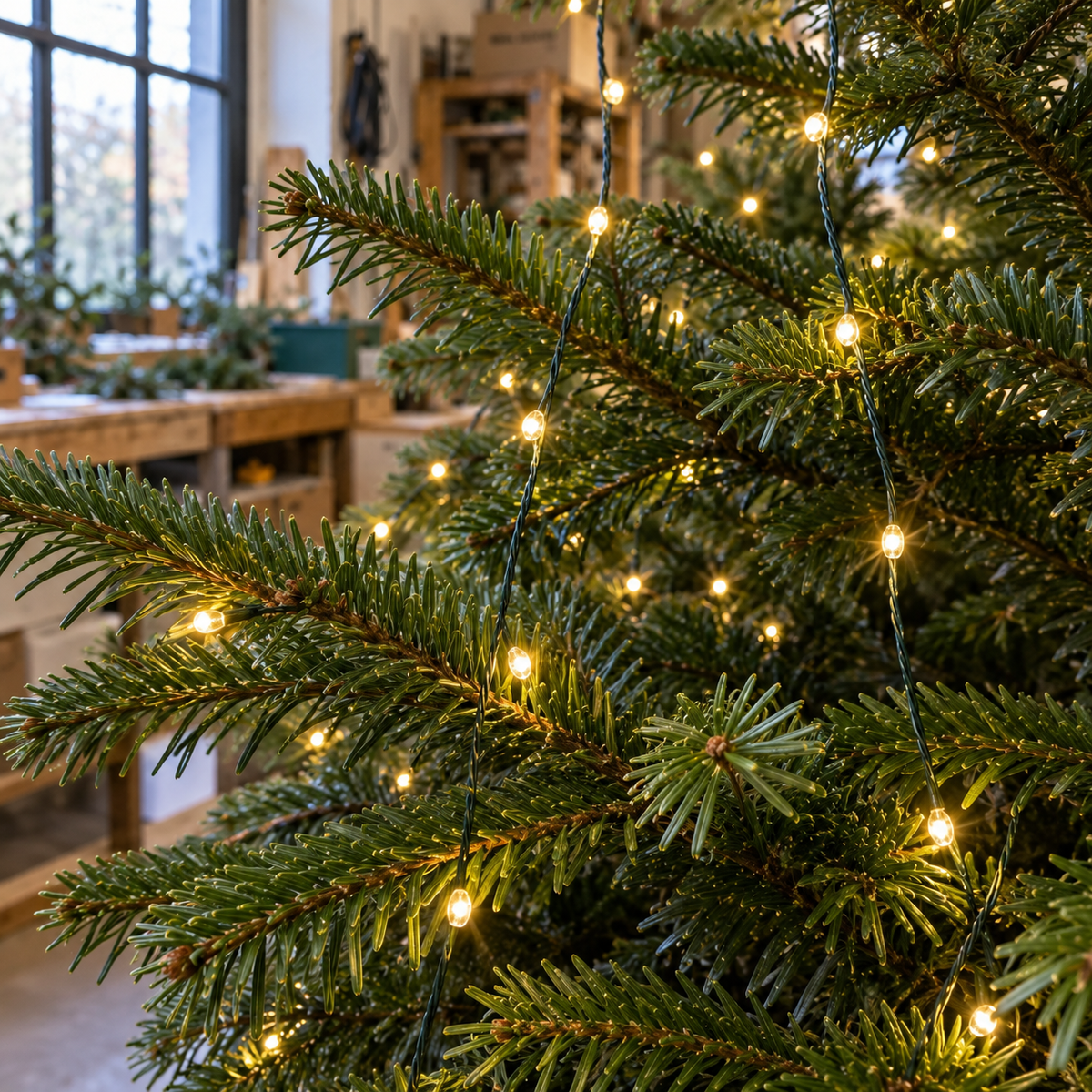 Kerstboomverlichting met topring